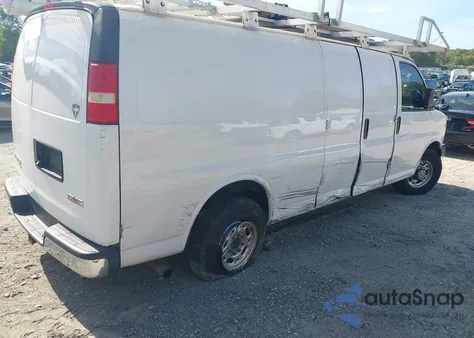 2015 GMC Savana 3500 Work Van from USA, damaged, VIN 1GTZ7UCG1F1110609